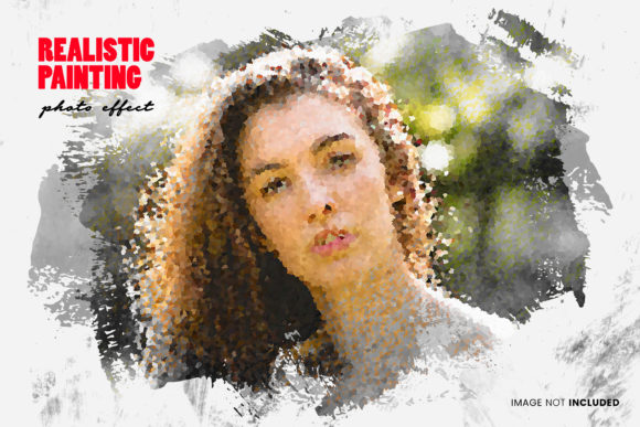 Download Realistic Painting Photo Effect Psd - Premium Bundle