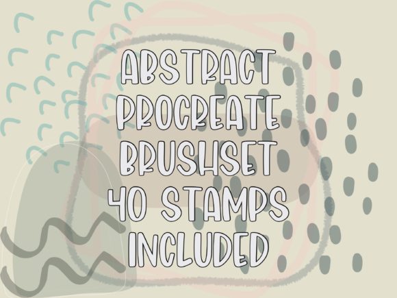 Download Abstract Stamps Procreate Brushset - Stamp Collection