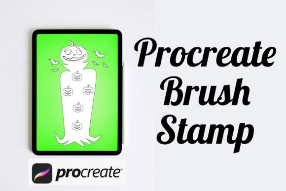 Download Pumpkin Head Man Procreate Brush Stamp - Stamp Collection