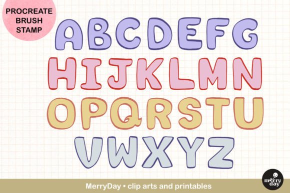 Download Procreate Brush Stamp Simple Theme - Stamp Collection