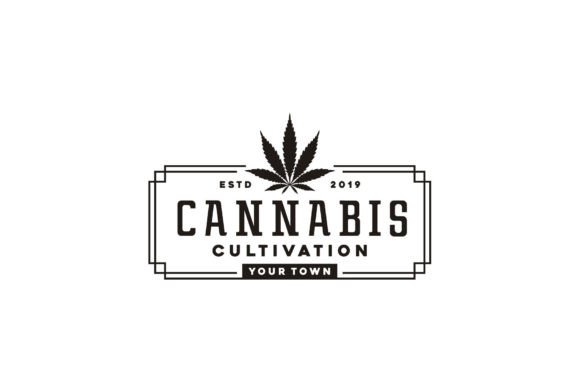 Download Marijuana Cannabis Weed Leaf Stamp Logo - Stamp Collection