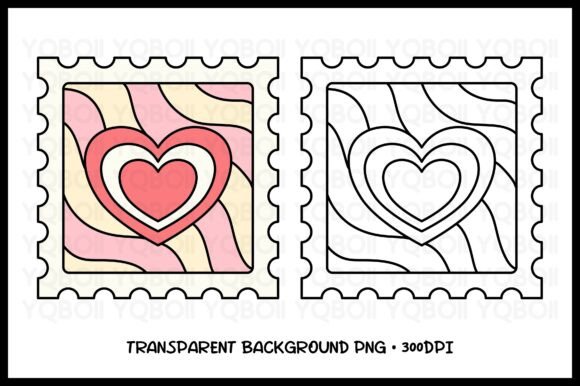 Download Sweet Heart Stamp Clipart PNG - Stamp Collection