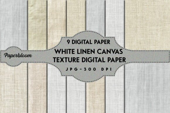Download White Linen Canvas Texture Digital Paper - Canvas texture Collection