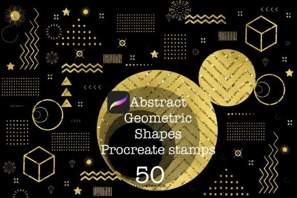 Download Procreate Geometric Stamps - Stamp Collection