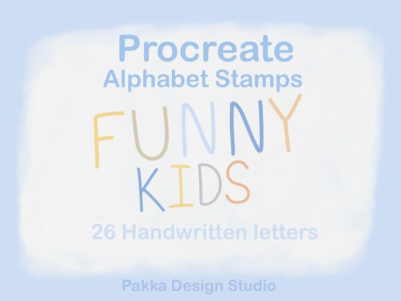 Download Procreate Brush Stamps Alphabet Letter - Stamp Collection