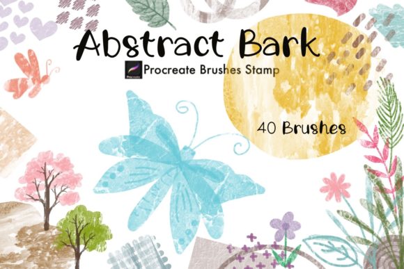 Download Abstract Bark Procreate Brushes Stamp - Stamp Collection
